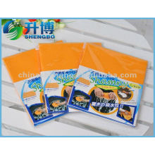 Nonwoven cleaning wiper